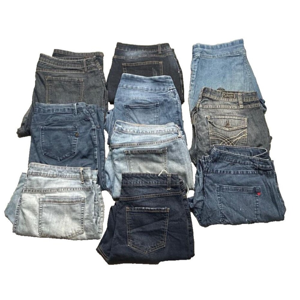 Denim tears jeans Lot Of 15 pairs Damaged